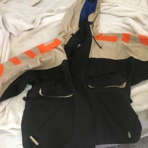 RARE MENS XL BURBERRY NYLON WINDBREAKER